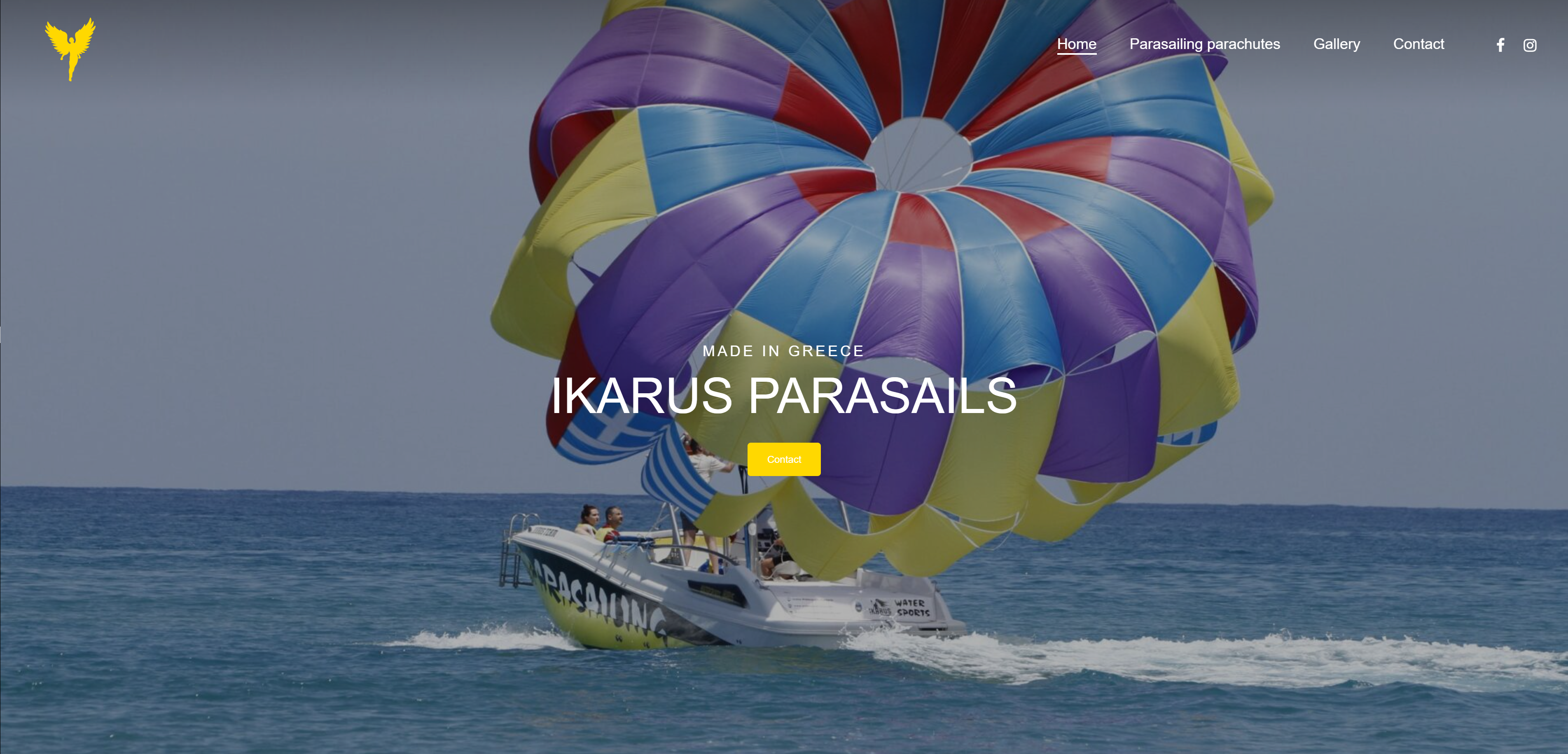 Ikarus Parasails Rethymno | Parasailing Parachutes, Water Sports