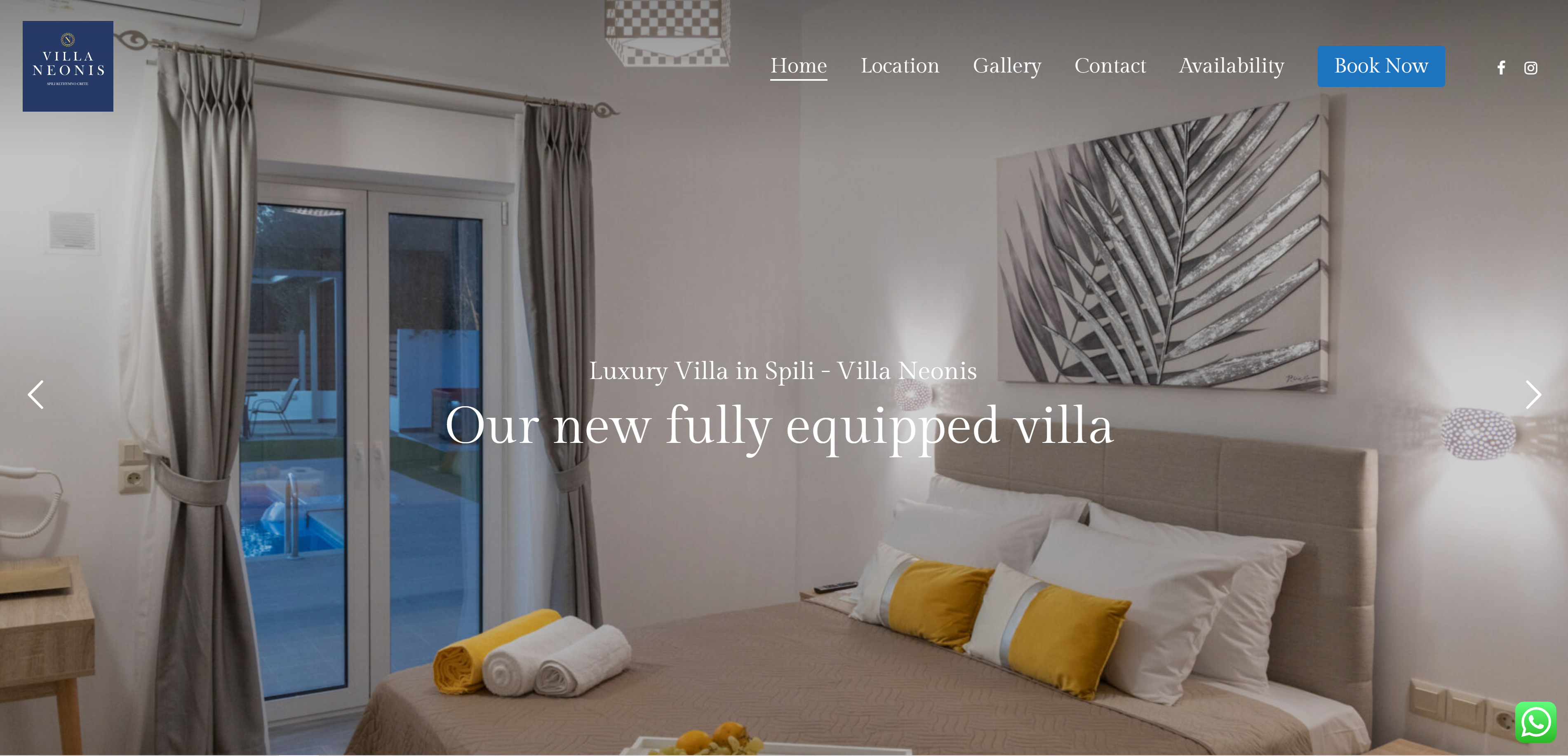 Villa Neonis | Spili Villa in Crete