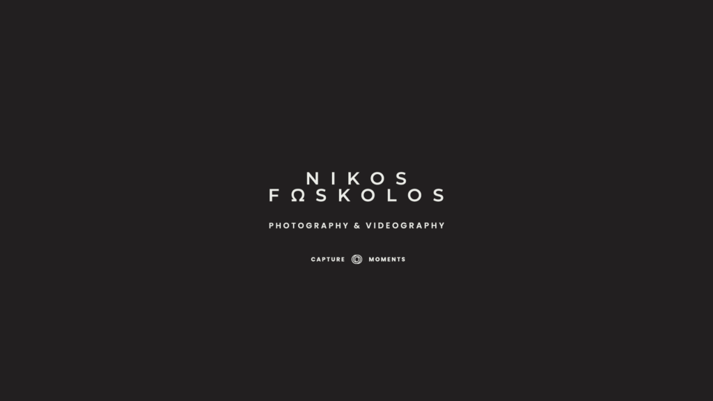 Nikos Foskolos Photography website preview